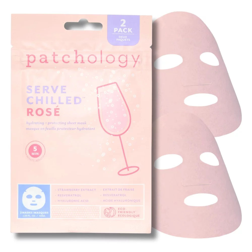 patchology hydro gel face masks