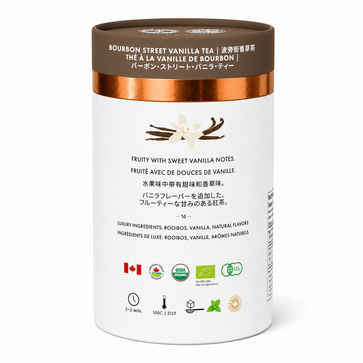Bourbon Street Luxury Vanilla Tea | Canadian | 24ct