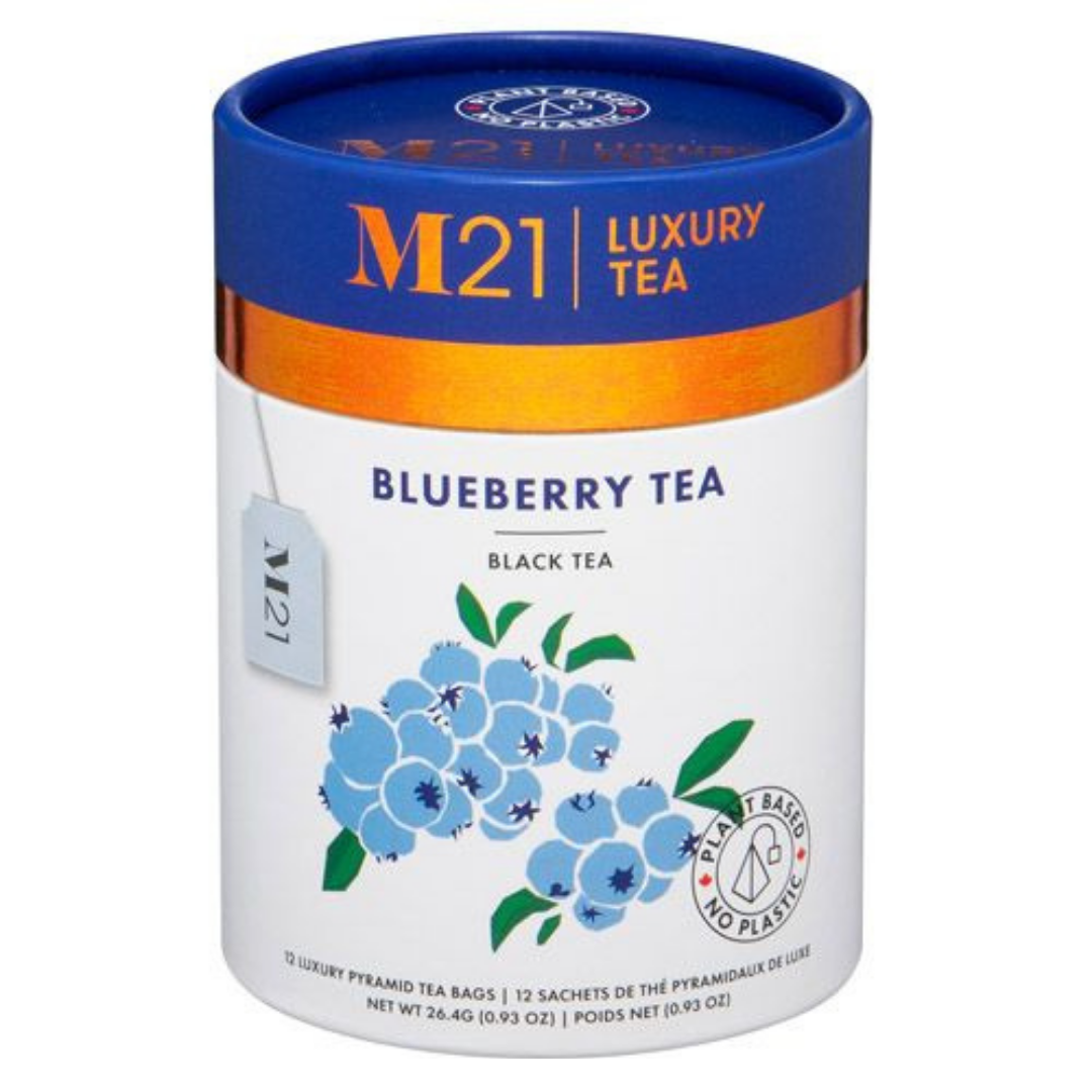 Blueberry Luxury Black Tea Bags | Canadian 12ct