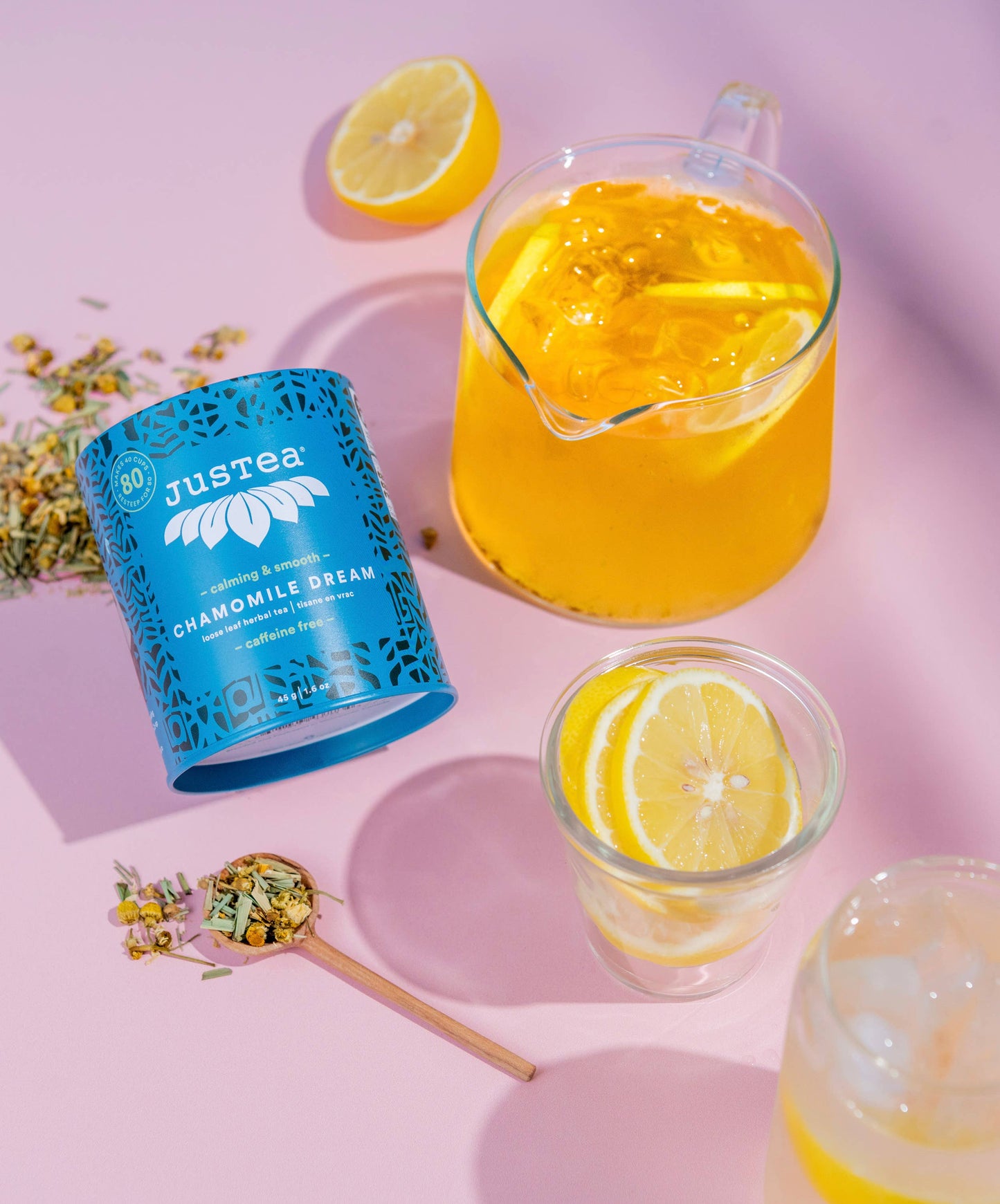 Chamomile Dream Tin & Spoon - Fair-Trade, Calming Herbal Tea