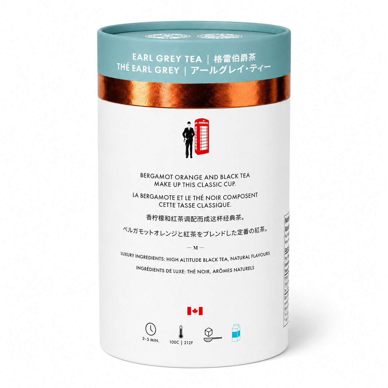Earl Grey Luxury Black Tea | Canadian | 24ct