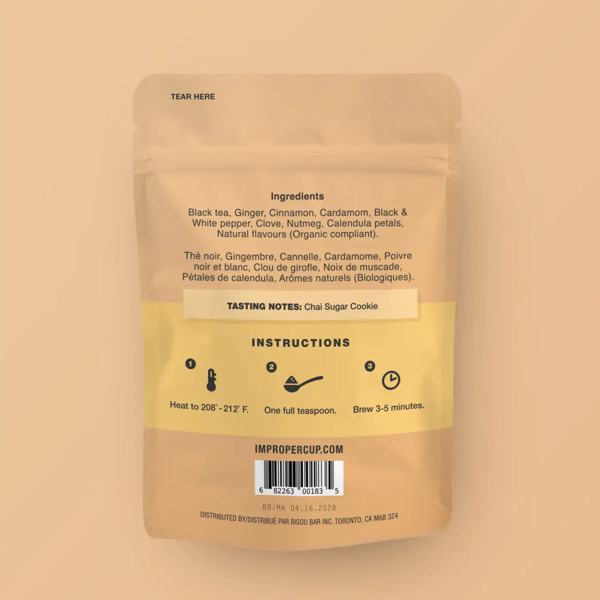 Chai Me A River Black Tea, 20 Servings, Chai Tea Blend