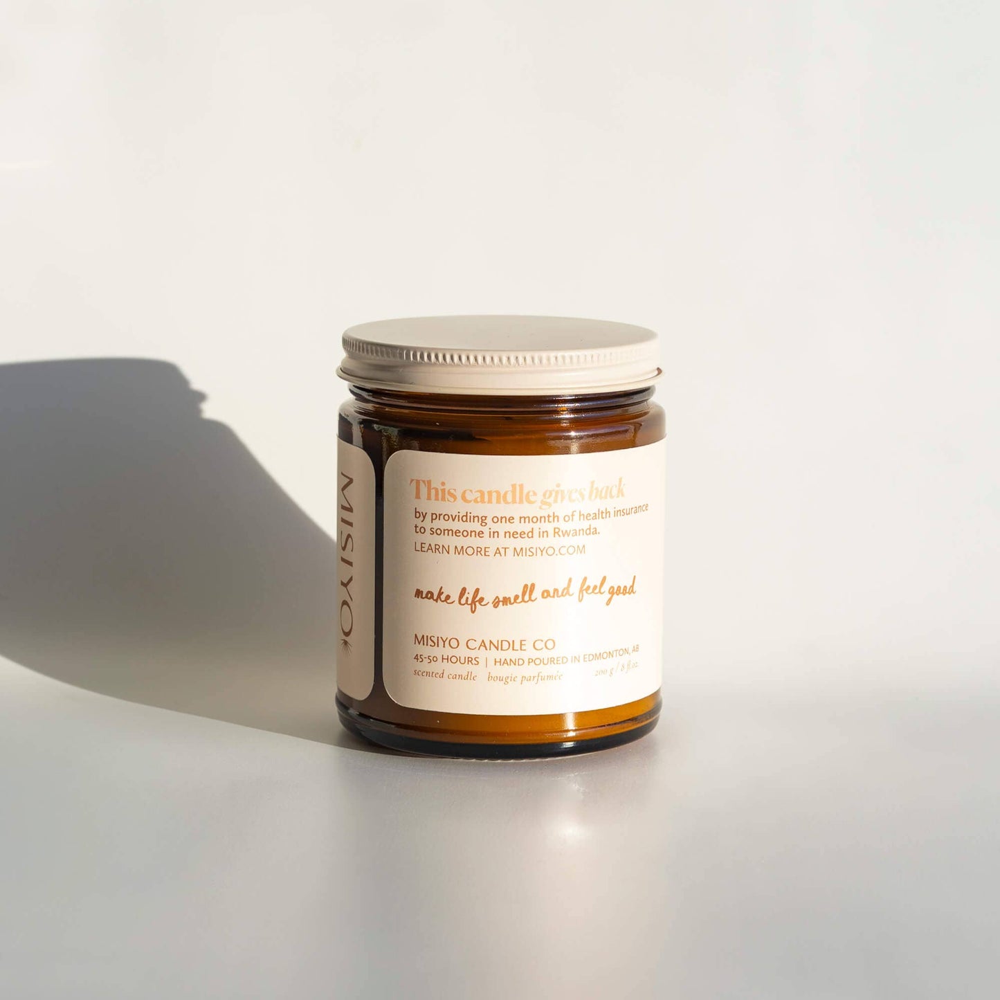 Sunlit Peach + Mango | Canadian Beeswax Candle