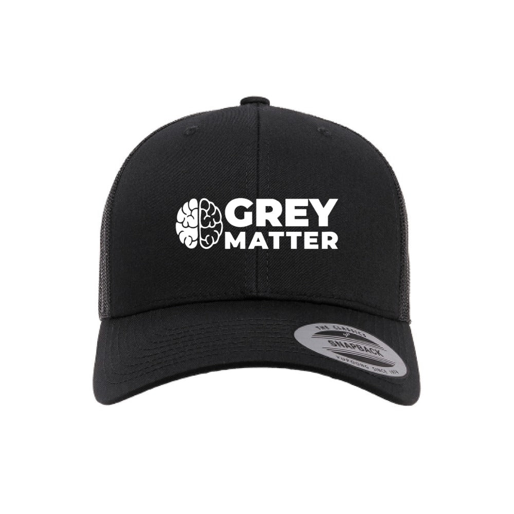 Grey Matter Hat - Trucker Style