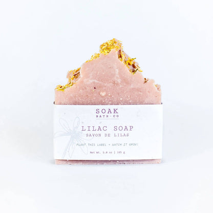 Lilac Soap Bar: Floral Collection - Made in Canada