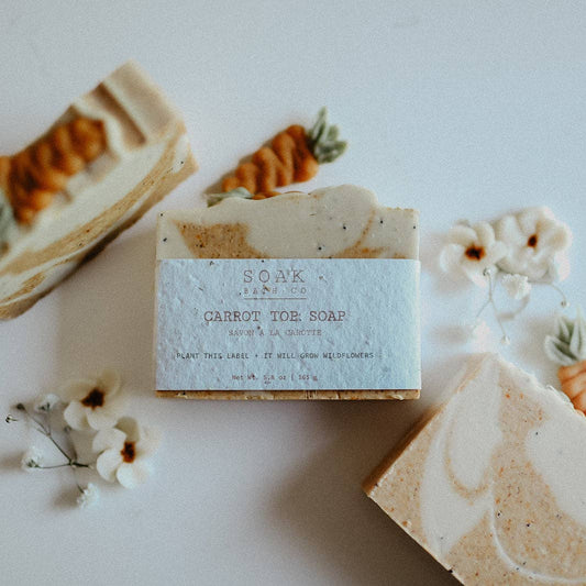 Carrot Top Soap Bar - Easter - Made in Canada