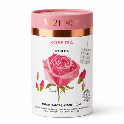 Rose Luxury Black Tea | Canadian | 24ct