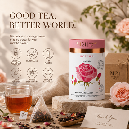 Rose Luxury Black Tea | Canadian | 24ct