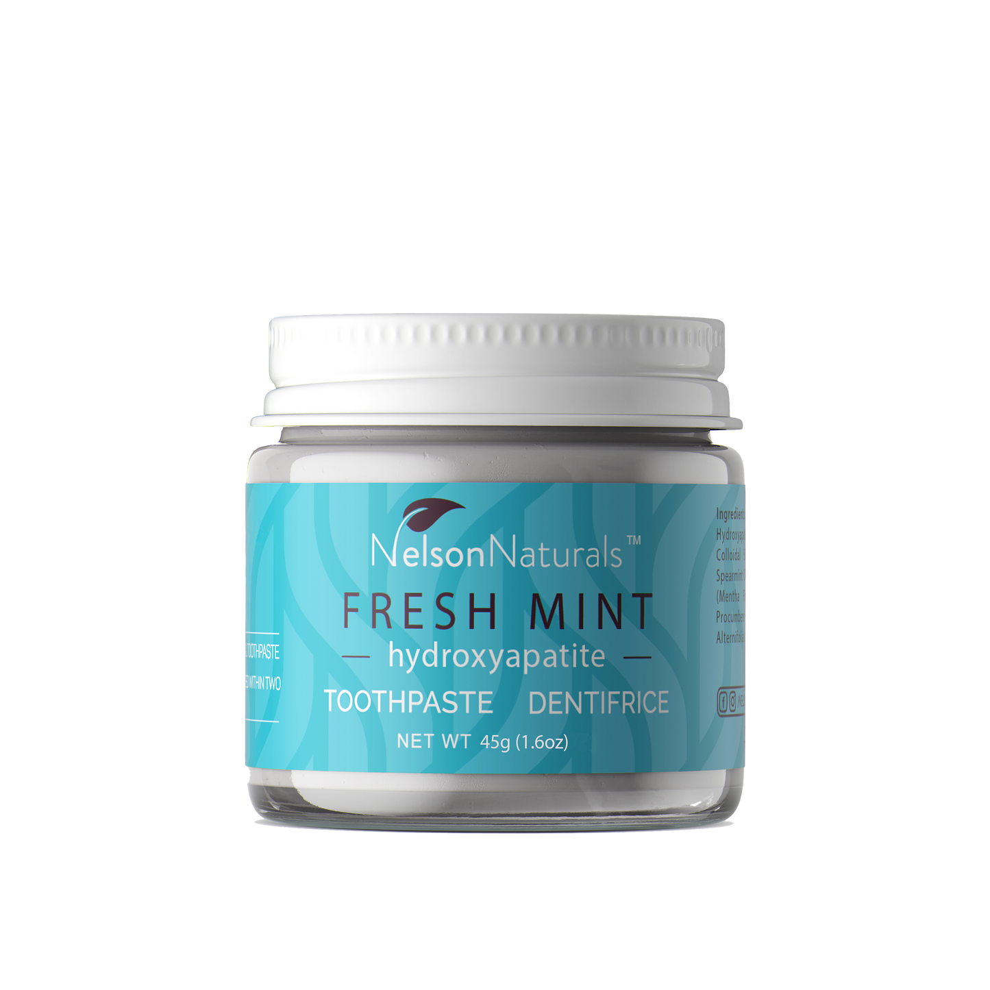 (Travel Size) Fresh Mint with Hydroxyapatite Toothpaste 45g