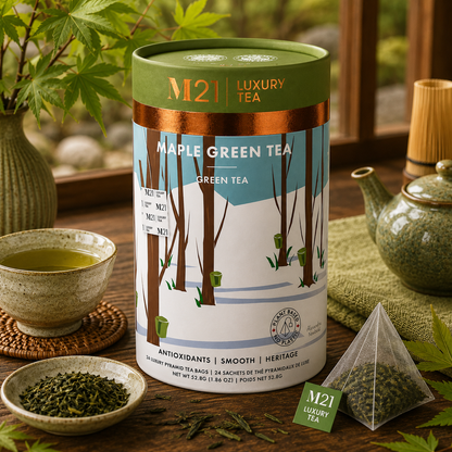 Maple Luxury Green Tea | Canadian | 24ct