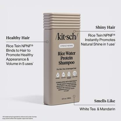 Strengthening Rice Water Shampoo & Conditioner Combo