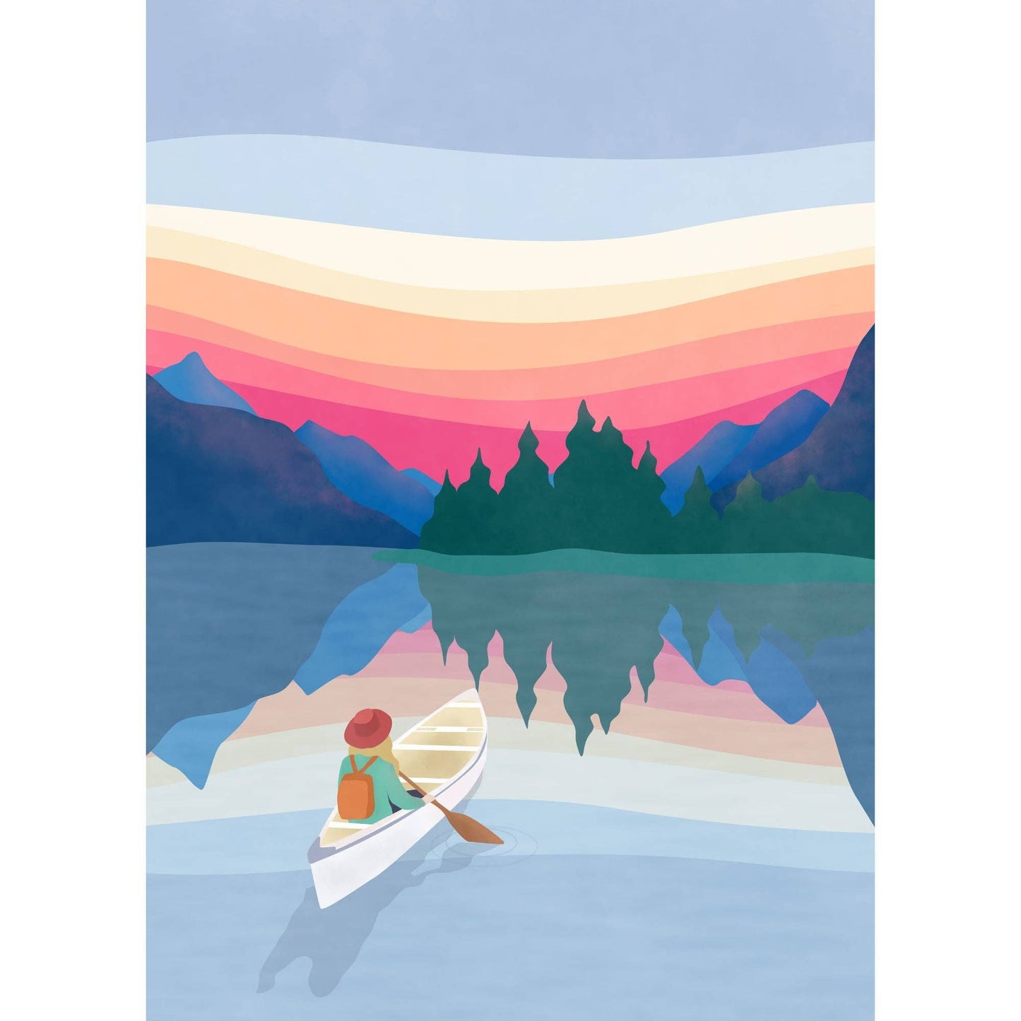 Sunrise Paddle | 1000-Piece Puzzle | Designed in QC Canada