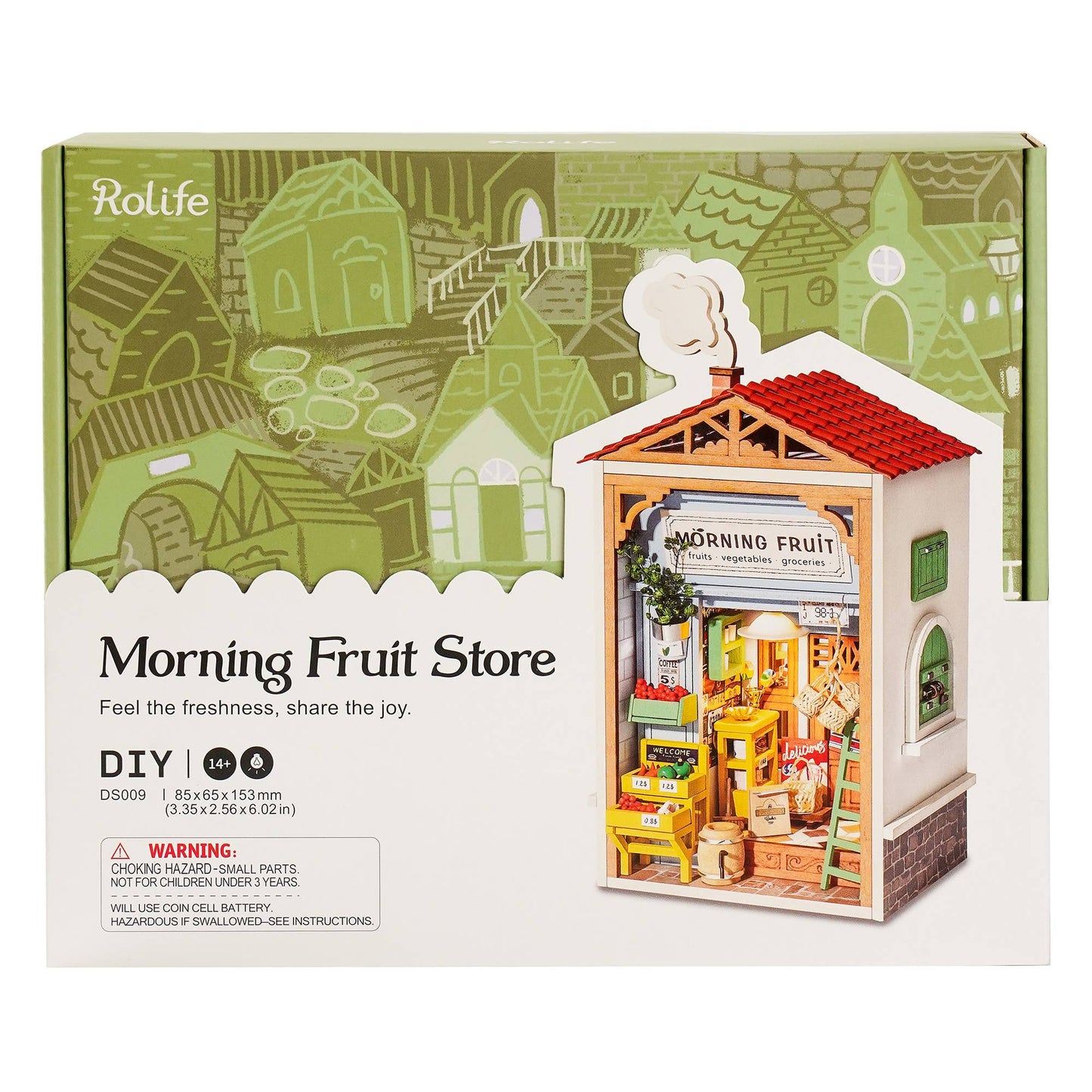 DIY Miniature House Kit: Morning Fruit Store