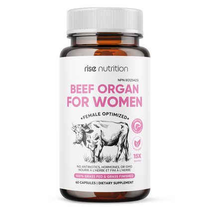 Rise Nutrition Female Optimized Beef Organs 60ct