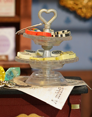 DIY Miniature House Kit: Alice's Tea Store