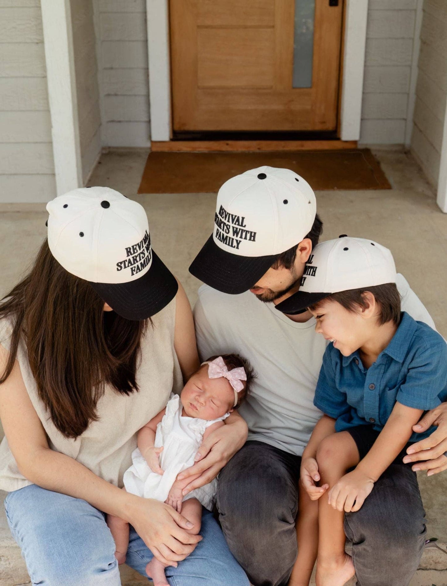 Hat: Revival Starts with Family: Black / Adult