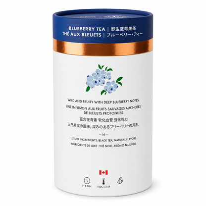 Blueberry Luxury Black Tea | Canadian | 24ct