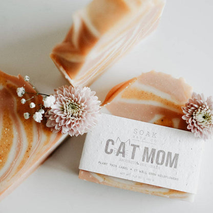 Cat Mom Soap Bar - Made in Canada