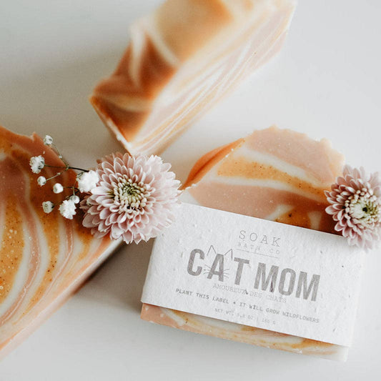 Cat Mom Soap Bar - Made in Canada