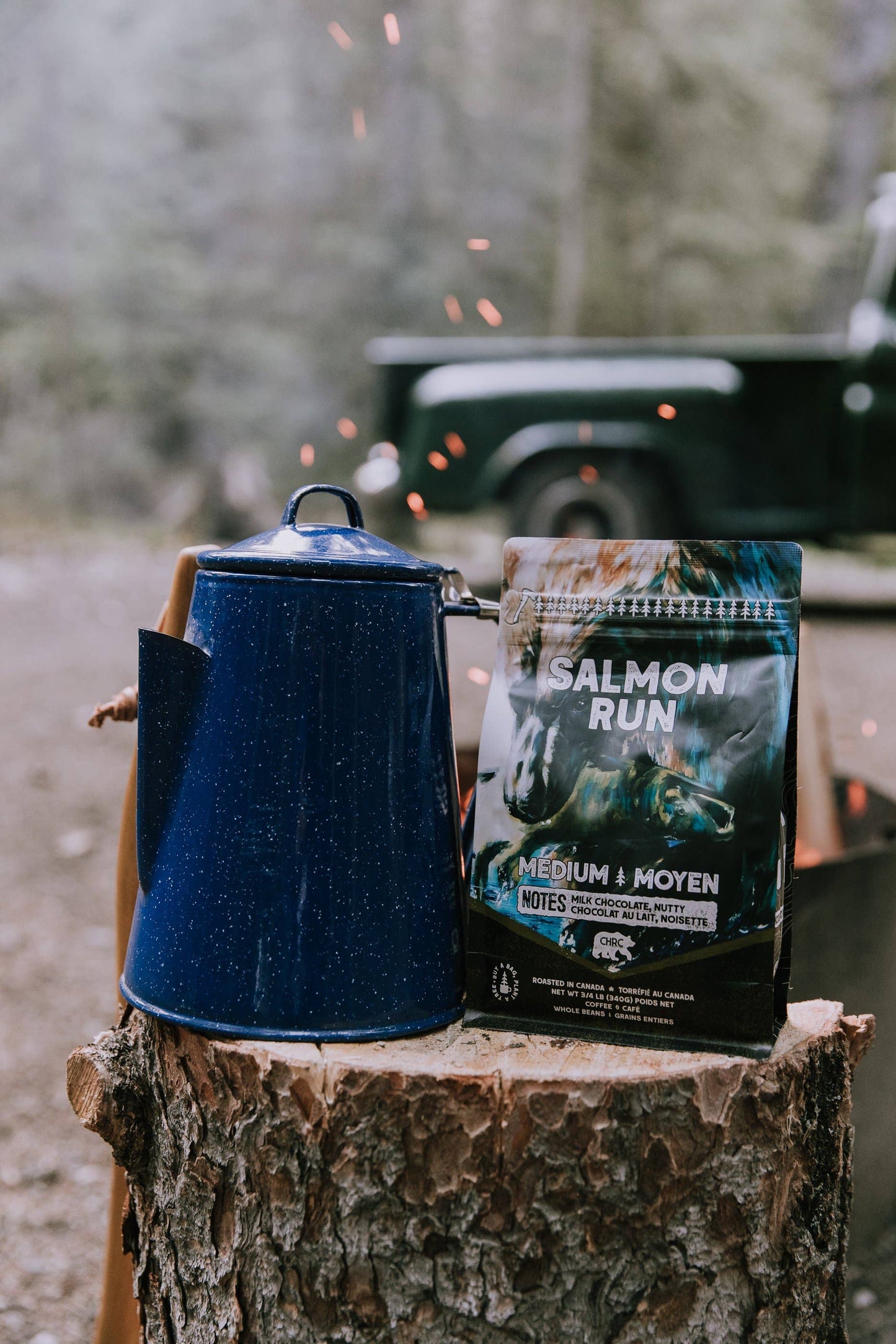 Salmon Run - Organic Coffee (MED): 340g