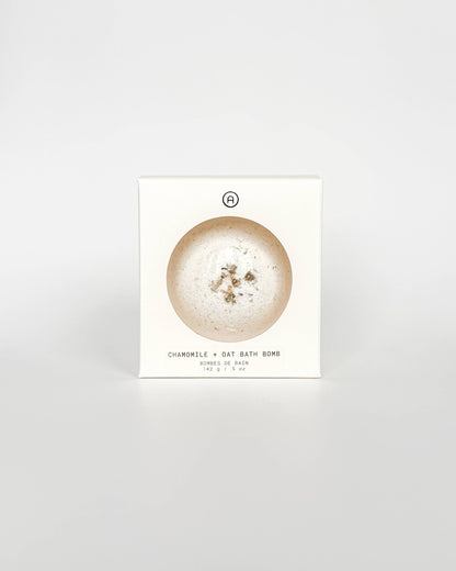 Chamomile + Oat Bath Bomb