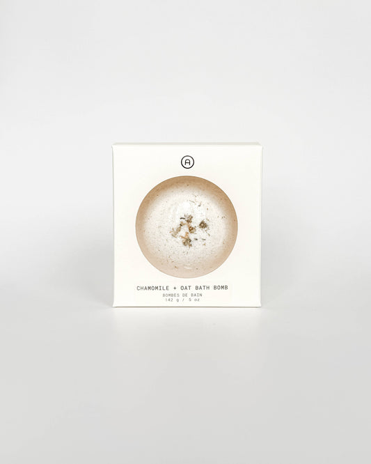 Chamomile + Oat Bath Bomb