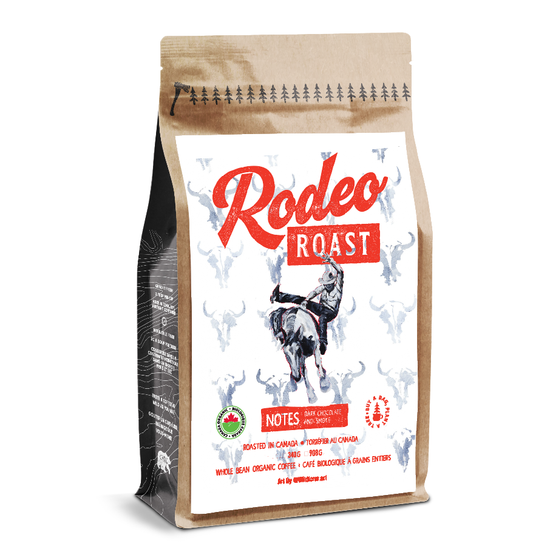 Rodeo Roast -  Whole Bean Organic Coffee (MED) : 2LBS