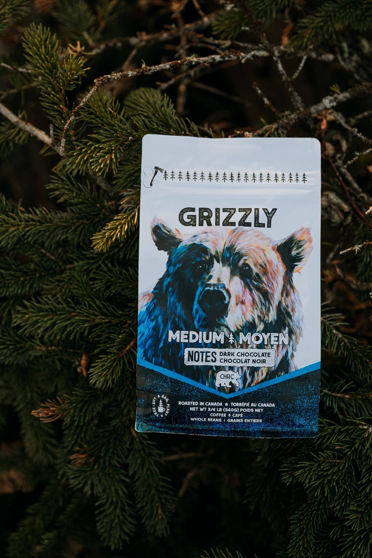 Grizzly - Organic Coffee (MED): 340g