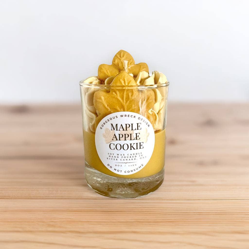 Maple Apple Cookie Candle