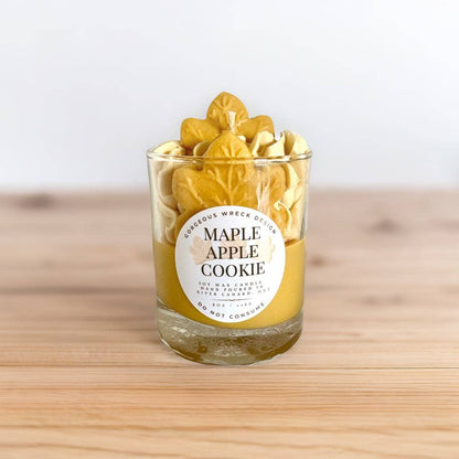 Maple Apple Cookie Candle