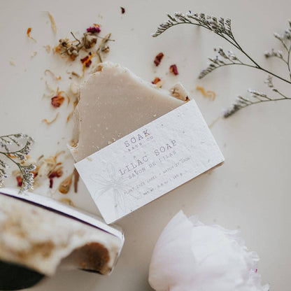 Lilac Soap Bar: Floral Collection - Made in Canada