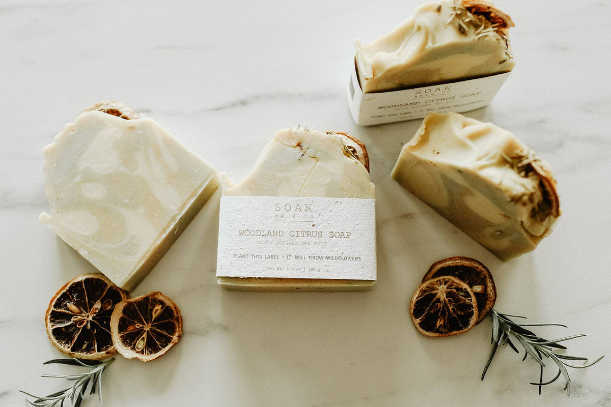 Woodland Citrus Soap Bar - Made In Canada