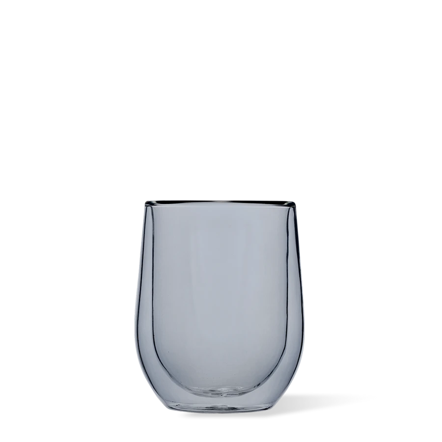 Double Walled Stemless Wine Glass Set