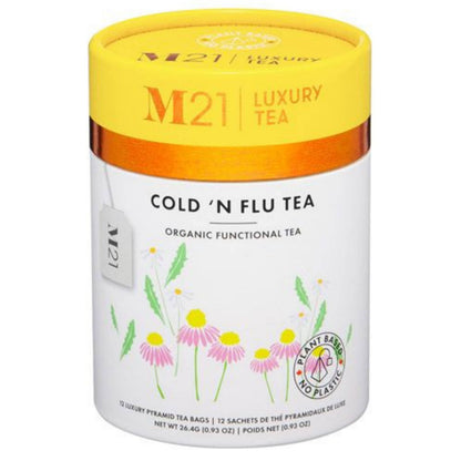 Cold & Flu Luxury Herbal Tea | Organic |  Canadian: Large