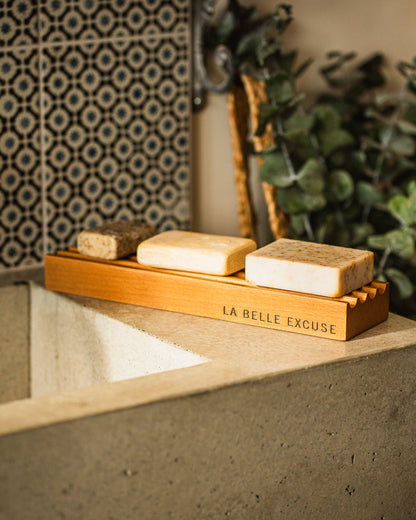 Large Wooden Soap Tray