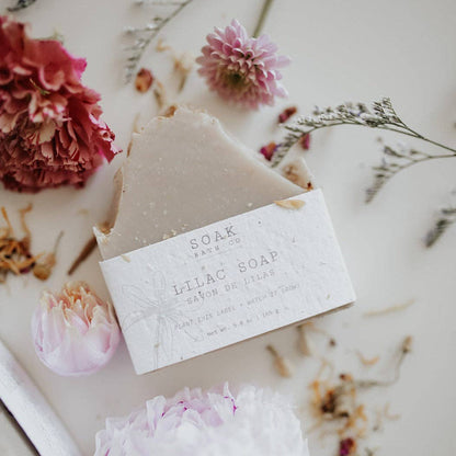Lilac Soap Bar: Floral Collection - Made in Canada