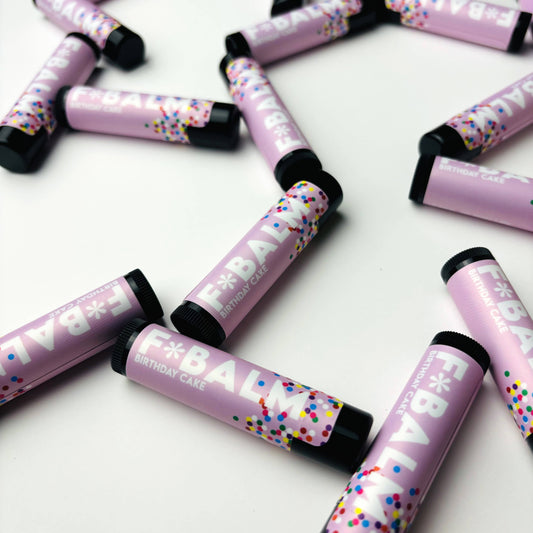 NOSTALGIA Birthday Cake Moisturizing Flavoured Lip Balm