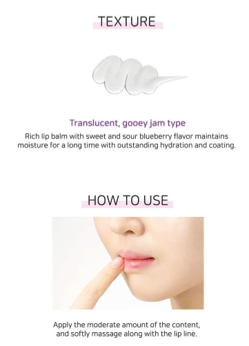 FRUIDA Hydrating Honey Lip Balm: Blueberry Hydrating