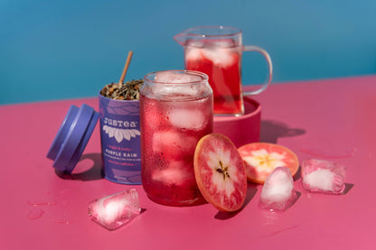 Purple Rain Tin with Spoon - Organic, Fair-Trade, Purple Tea