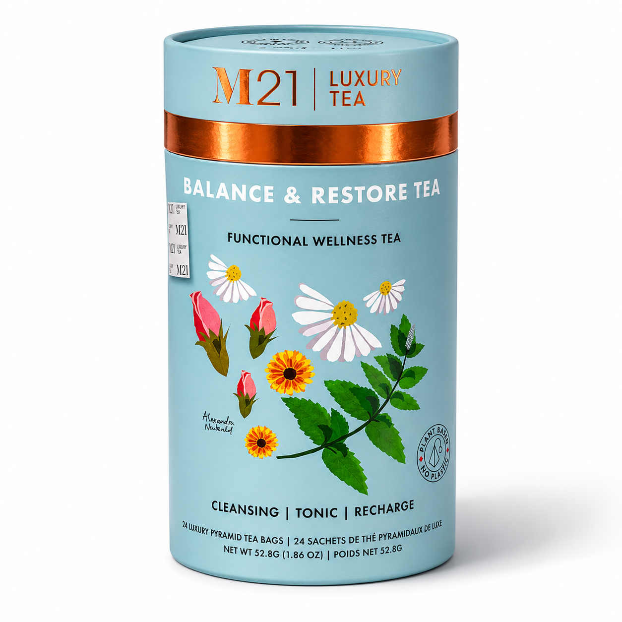Balance & Restore Luxury Herbal Tea | Canadian | 24ct