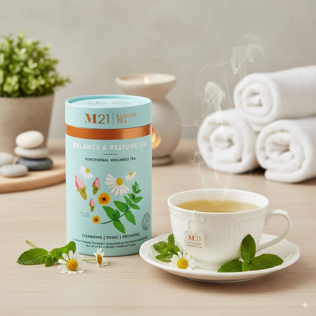 Balance & Restore Luxury Herbal Tea | Canadian | 24ct