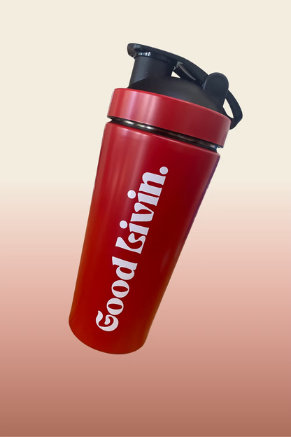Stainless Steel Shaker: Red