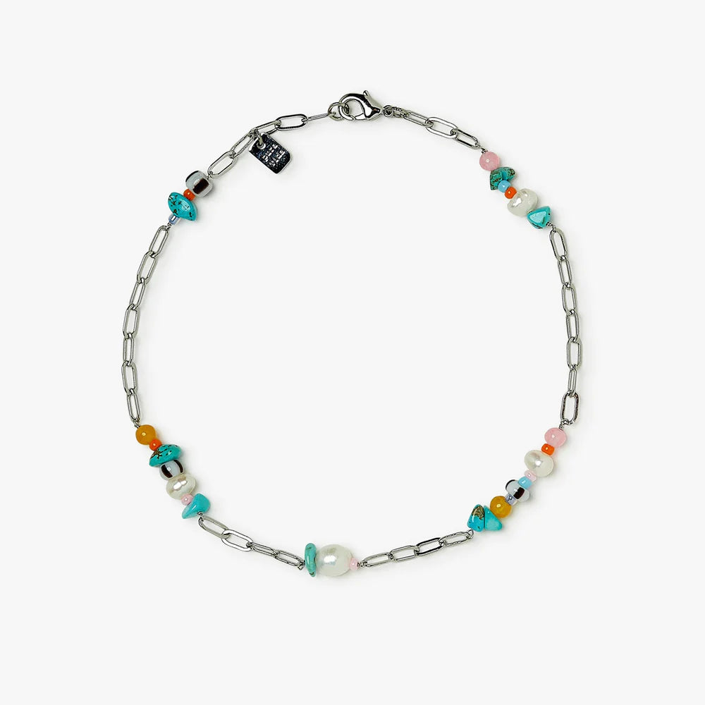 Sweet Memory Chain & Bead Anklet