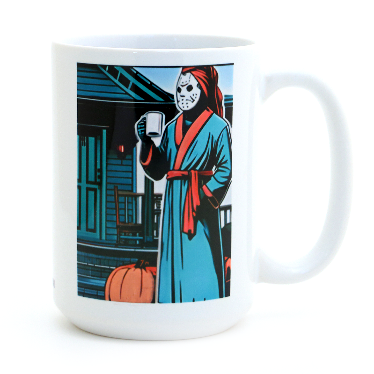 Jason - Mornings are Murder Mug, Halloween movie Mug