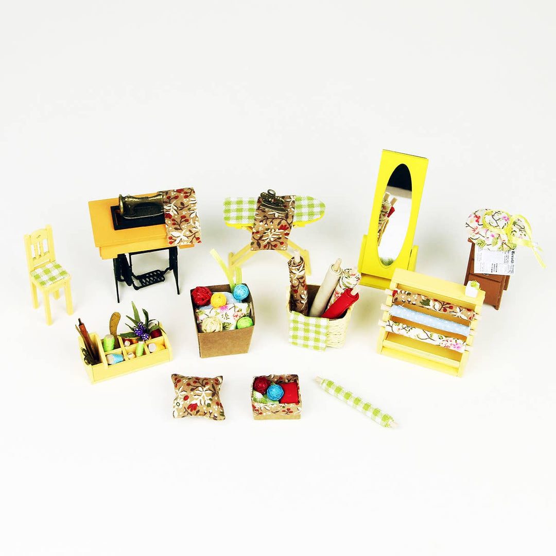 DIY Miniature House Kit: Lisa's Tailor