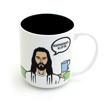 Disappointed Jesus Mug, Funny Easter gift, coffee or tea mug