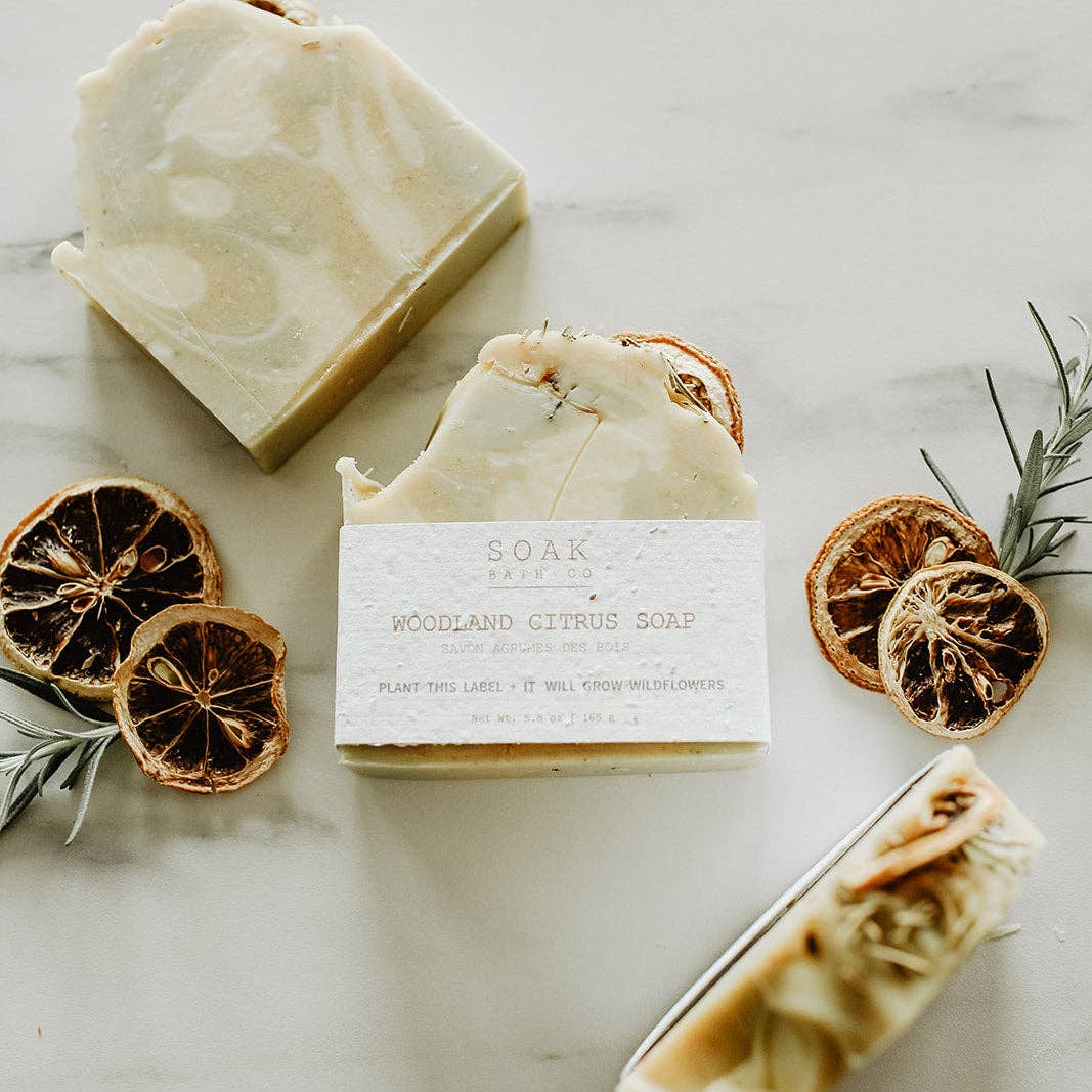 Woodland Citrus Soap Bar - Made In Canada