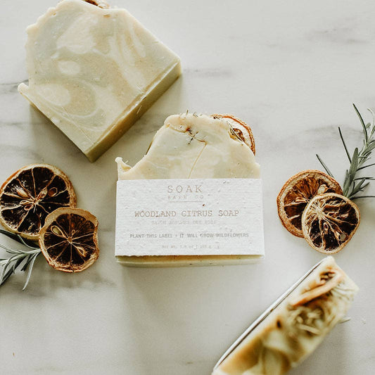 Woodland Citrus Soap Bar - Made In Canada