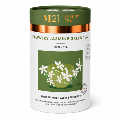 Flowery Jasmine Luxury Green Tea | Canadian | 24ct