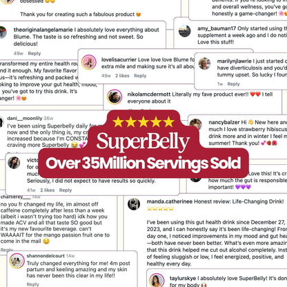 SuperBelly Cranberry Orange | Electrolytes | Gut Health
